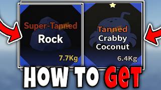 How to GET TANNED and SUPER TANNED MUTATION (crabby coconut) in FISCH Roblox screenshot 4