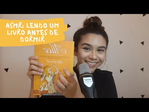 ASMR [PT/BR]: LENDO UM LIVRO PARA VOCÊ ANTES DE DORMIR (FAST AGRESSIVE TAPPING)