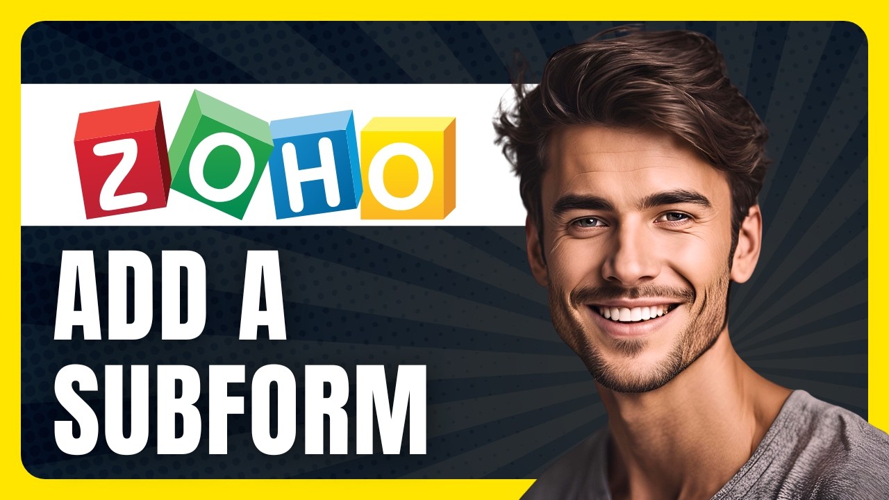 How to Add a Subform in Zoho Creator in 2026 - YouTube