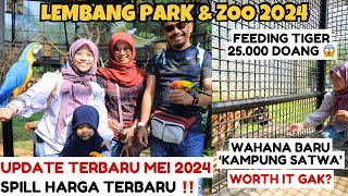 LEMBANG PARK AND ZOO ‼️ TERBARU 2024 | WAHANA BARU KAMPUNG SATWA LEMBANG PARK AND ZOO 😍