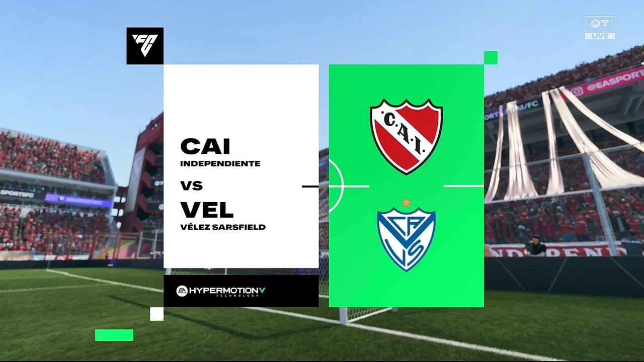 EA Sports FC 26 | Independiente vs Velez Sarsfield - Primera División (Argentina) | Gameplay PS5