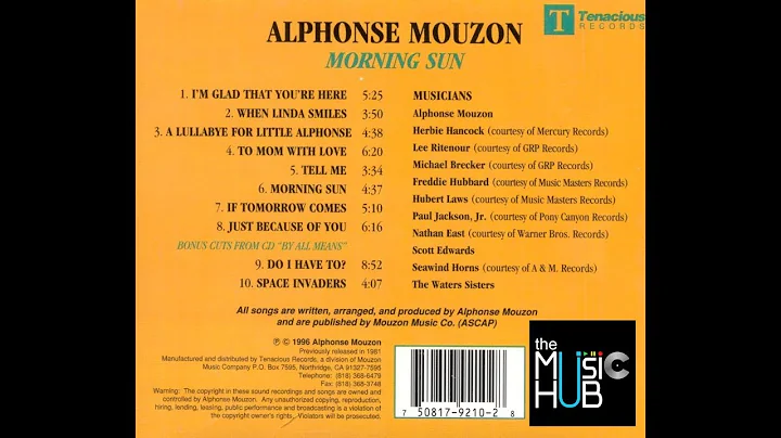 ALPHONSE MOUZON  Morning Sun [full vinyl album]