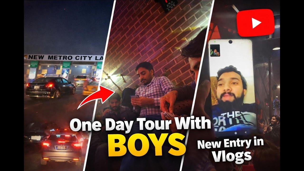 Last Minute Plan | Achanak Tour Pe Nikal Gaye Boys Ke Sath 😎 | New Entry In Vlog