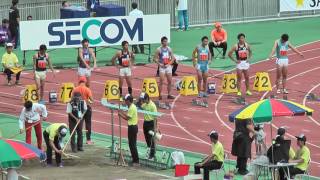 H29　関カレ　十種競技　男子1部100m　1組
