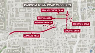 Here's how to beat traffic if you are headed to Addison Kaboom Town