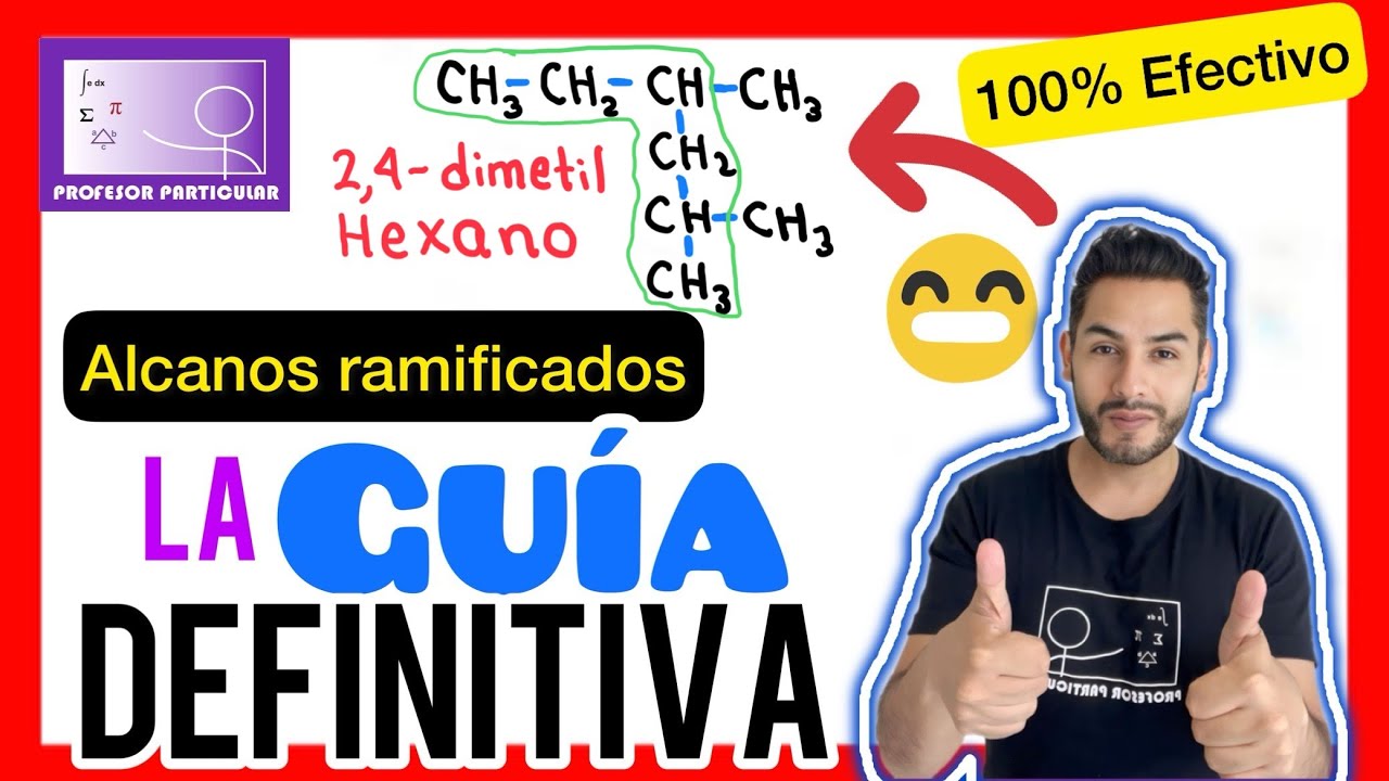 alcanos ramificados ejercicios resueltos 𝘼𝙥𝙧𝙚𝙣𝙙𝙚 𝙚𝙣 3 𝙋𝙖𝙨𝙤𝙨 𝙘𝙡𝙖𝙫𝙚