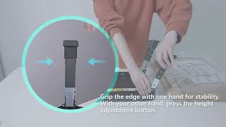 BONTEC 3-Level Adjustable Folding Stool: Maximum Stability & Versatility | DJD330 Installation Guide