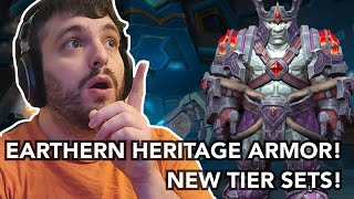 Earthern Heritage Armor?!?!? NEW TIER SETS! WoW News!