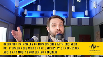 Operation Principles of Microphones with engineer Dr. Stephen Roessner