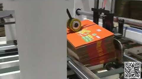 #Shorts Fully Automatic Folder Gluer & Strapper Machine #Xinyu #Diace