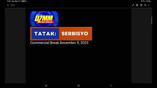 TATAK SERBISYO AIRCHECK BREAKS COMMERCIAL BY DZMM RADYO PATROL 630