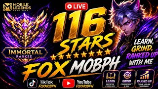 LIVE NOW TIPS AND TRICKS MOBILE LEGENDS FOXMOBPH IMMORTAL RANK