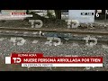 Hombre muere tras ser golpeado por tren en la GAM; cuerpo fue hallado sobre la vías