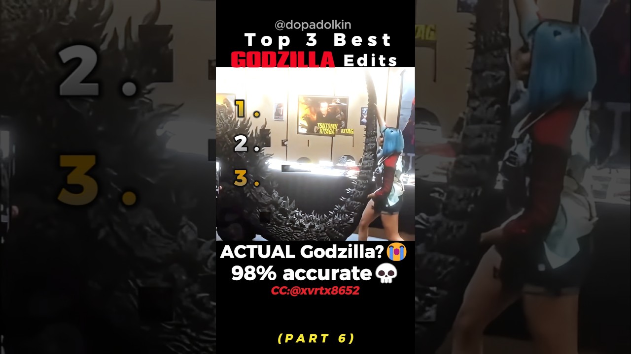 Ranking the Best Godzilla Edits PART 6