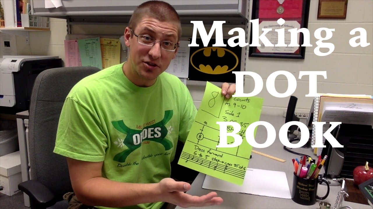 Making a Dot Book Wildcat Marching Academy YouTube
