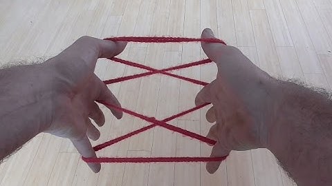 Learn How To Do Opening A String Figure/String Trick - Easy Step By Step
