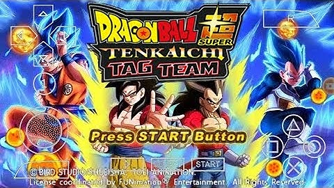 Dragon Ball SuperGT Tenkaichi Tag Team DBZ TTT MOD PPSSPP ISO