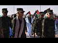 الاستعراض العسكري للجيش التحرير الشعبي الصحراوي الذي تراسه الامين العام للجبهة و الرئيس الصحراويي