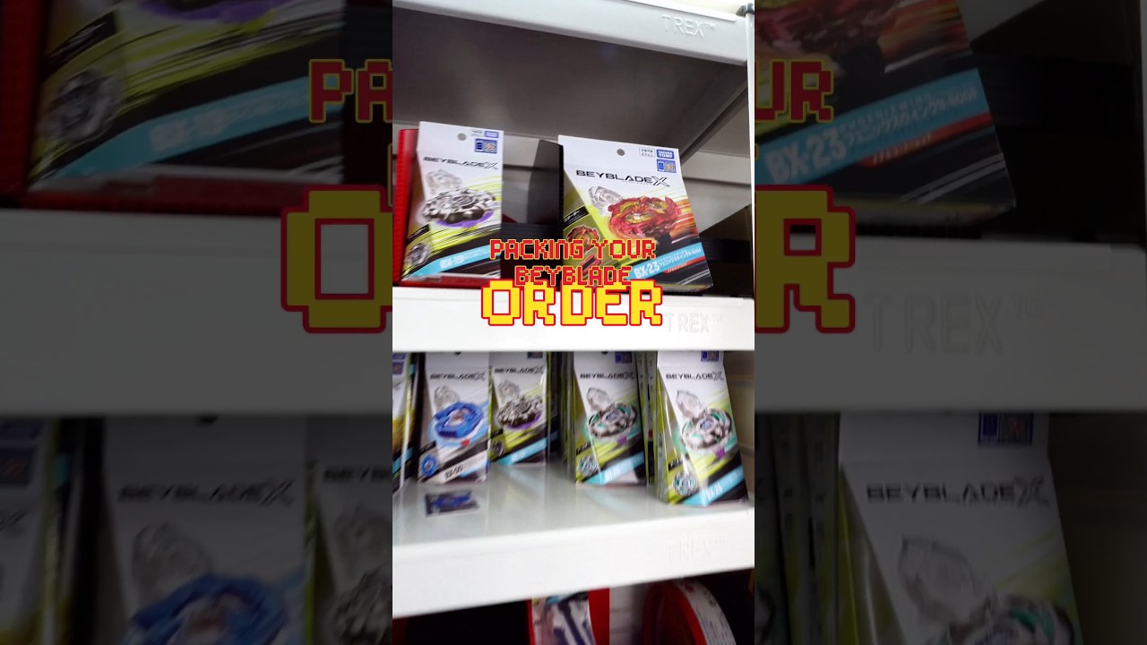 Packing Your Beyblade Order