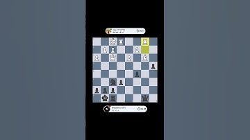 surrender due to checkmate and stab the queen #chess #games #catur