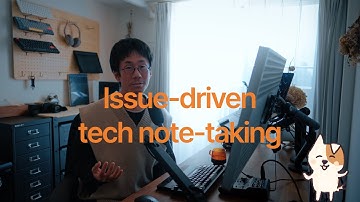 Inkdrop tutorial part.3 - When and what to take notes on: Issue-driven tech note-taking