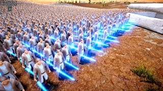 40,000 JEDI KNIGHTS vs WARGORS HORDE | Ultimate Epic Battle Simulator 2 | UEBS 2 / GAME ARIJIT GMAER screenshot 2