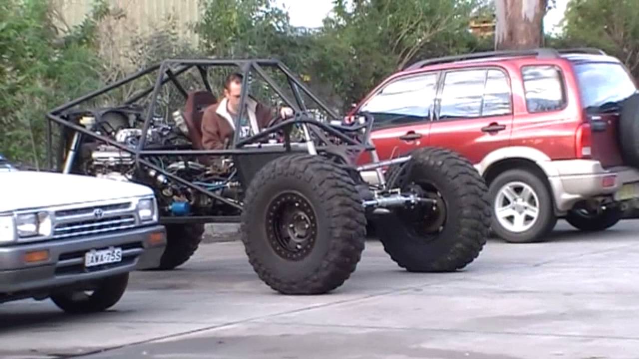 After 4 years the rock crawler moves under it's own power. YouTube
