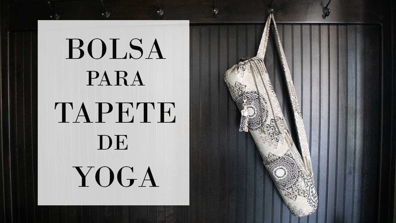 🧘 Bolsa para Tapete de Yoga con Bolsillos ✓ 