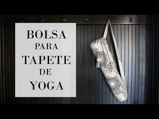 🧘 Bolsa para Tapete de Yoga con Bolsillos ✓ 