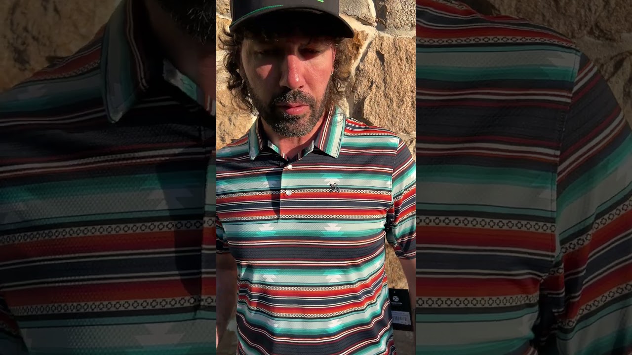 Hooey Men's "The Drive" Serape Aztec Polo