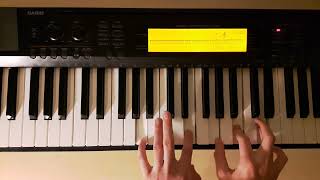 A11, A9(sus4) - Piano Chords - How To Play