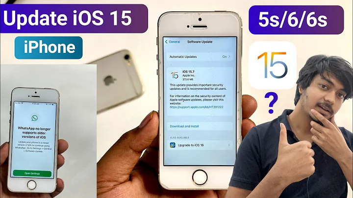 Update iOS 12.5.6 To iOS 15.7.1 | How To Update iPhone 6 To iOS 15 | Update iOS 15 in iPhone 6/6s/5s