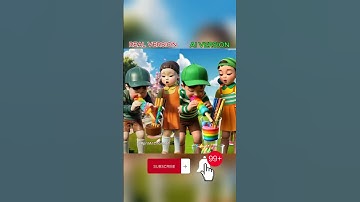 Squid Game AI Korean Snack ASMR:What do you thing of AI version? #shorts #squidgame #asmr