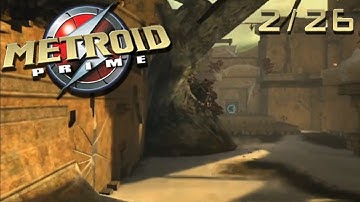 Metroid Prime, 100% Items and Scans • (2/26) • Arrival at Chozo Ruins