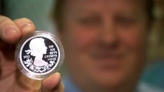 Special coin in honor of the Queen
