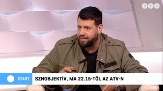 Puzsér Róbert Sznobjektív című kulturális műsora hétfő esténként az ATV-n látható