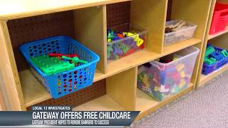 Gateway Community College offers free childcare to help student parents
