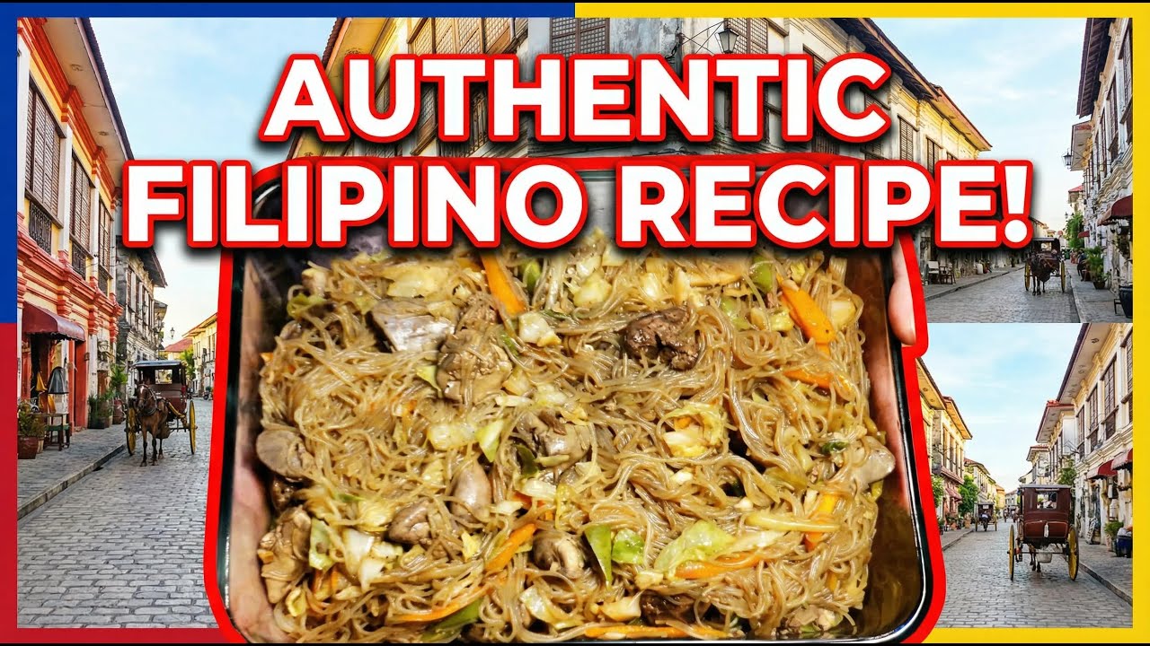 Simple & quick Pancit Bihon Recipe!