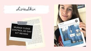 [Liv's Skin] Review | Murad Clear Control 30-Day Discovery Kit