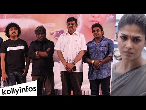 Aramm Press Meet | Nayanthara | Gopi Nainar | Ghibran