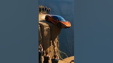 When a Luxury McLaren crashes and everyone just watches😱CGI&Ai⭐#car #crash #luxury #vfx #ai