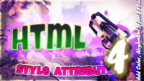 HTML Styling Secrets: Color ,Align , Change Font & (hr pre Elements)