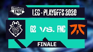 LEC Summer Split Finals -  G2 vs FNC  [GER]