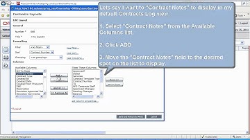 Customizing User Layouts in Primavera