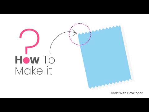 How to Make CSS Zig-Zag Border