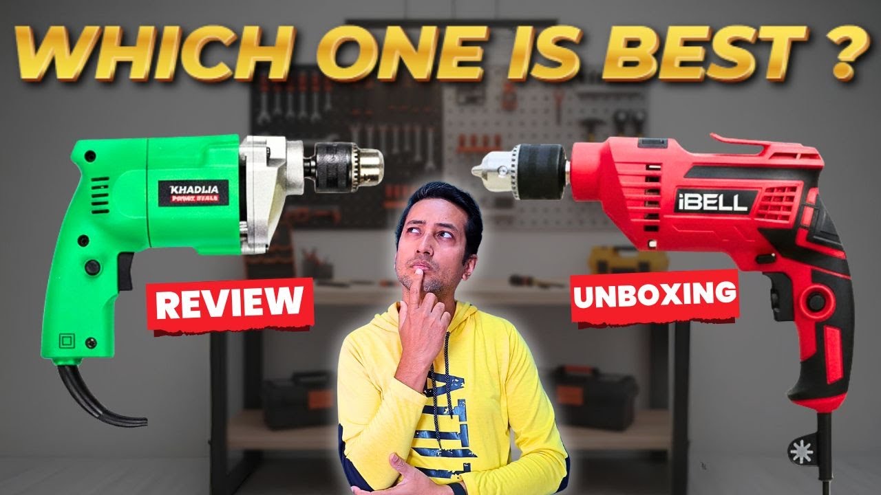 Best electric drill machine for wall under 2000 ⚡ IBell Drill Machine Review ⚡ Budget drill machine🔥