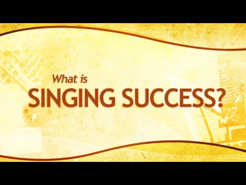 Success Sing SINGING SUCCESS QA - YouTube