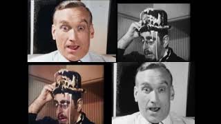 Colourising test on Harrison Marks-One Track Mind 1962 and 'Dizzy Decorators 1960.