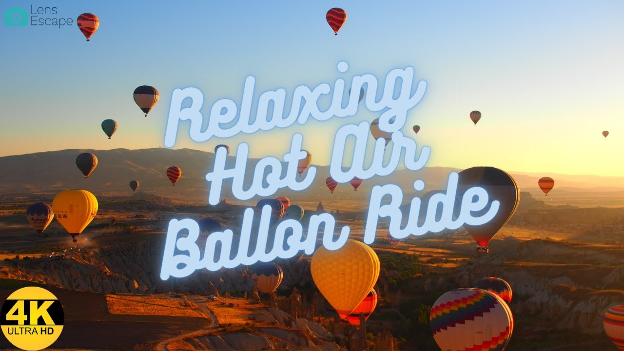 Hot Air Balloon Ride | Relaxing & Deep Sleep