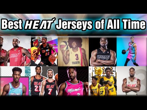 Top 10 Miami Heat jerseys over the last 10 years